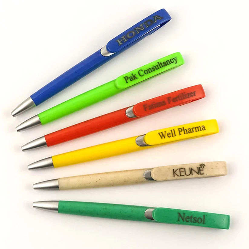 Elegant Colored Pen with Custom Business Logo Printing/Engraving - Image 3