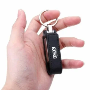 Stylish Leather USB Pen Drive Keychain